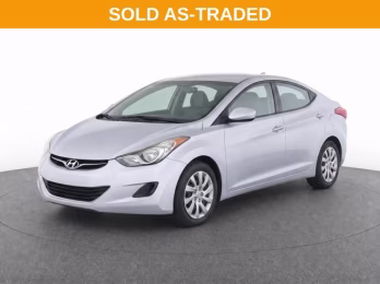 2011 Radiant Silver Metallic Hyundai Elantra GLS FWD Sedan