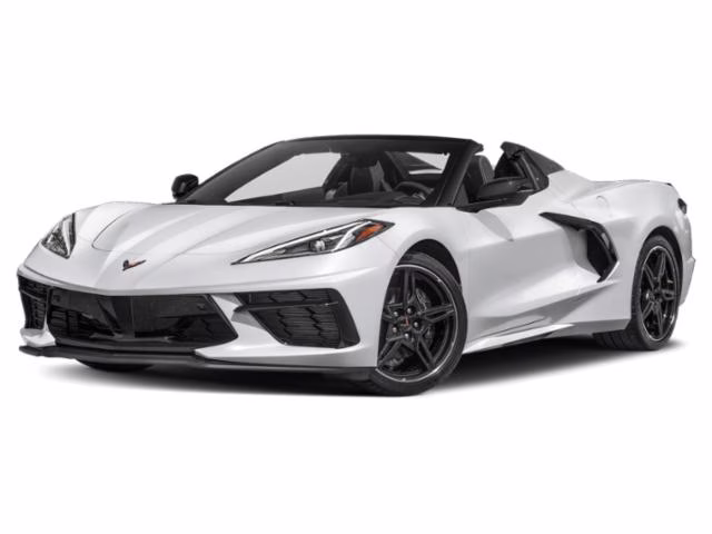 2023 Arctic White Chevrolet Corvette Stingray RWD Convertible