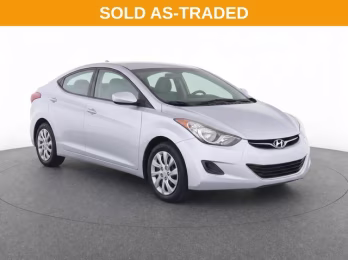 2011 Radiant Silver Metallic Hyundai Elantra GLS FWD Sedan