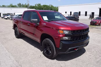 2020 Red Tintcoat Chevrolet Silverado 1500 Custom Trail Boss 4X4 Truck