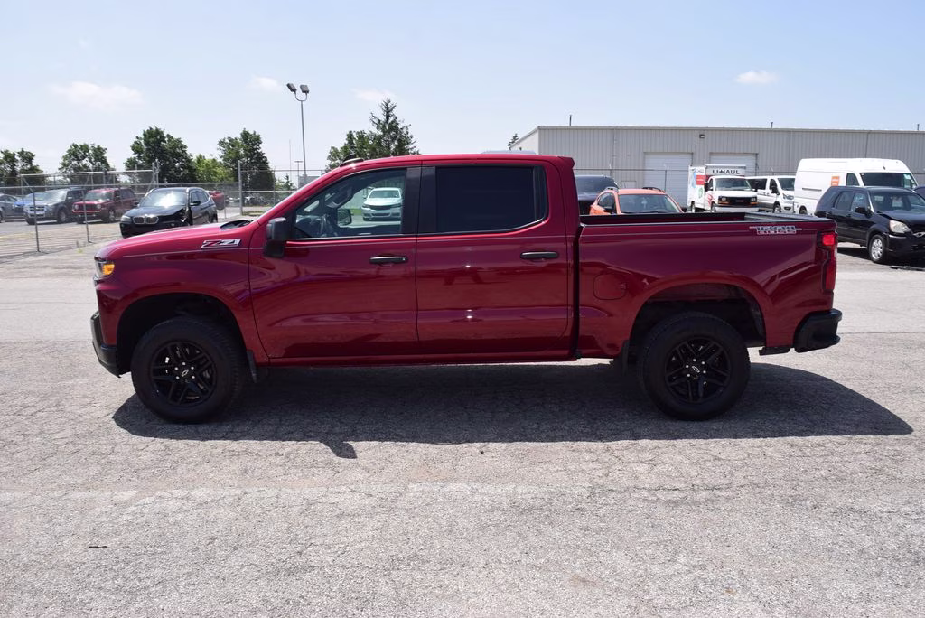 2020 Red Tintcoat Chevrolet Silverado 1500 Custom Trail Boss 4X4 Truck
