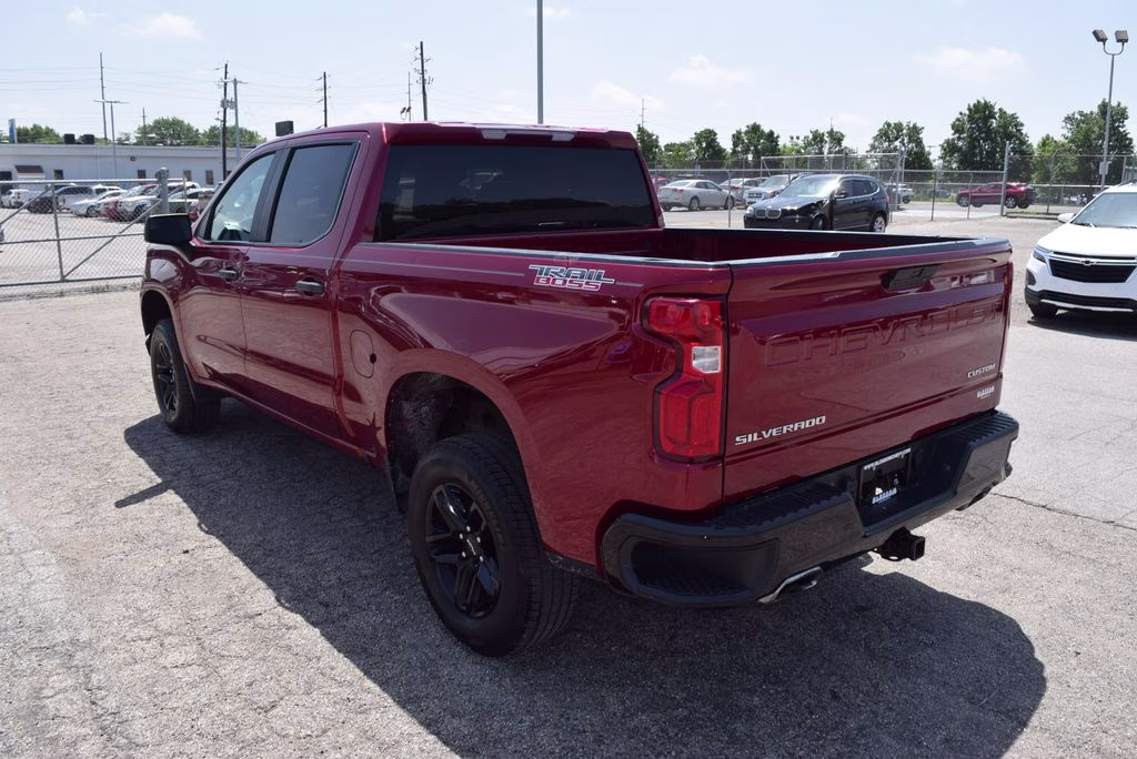 2020 Red Tintcoat Chevrolet Silverado 1500 Custom Trail Boss 4X4 Truck