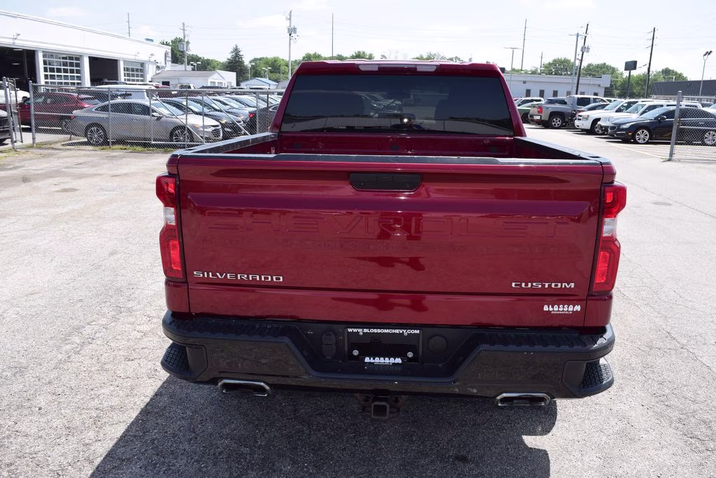 2020 Red Tintcoat Chevrolet Silverado 1500 Custom Trail Boss 4X4 Truck