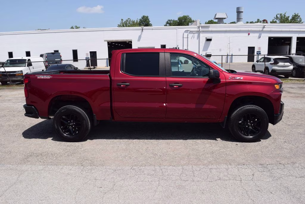 2020 Red Tintcoat Chevrolet Silverado 1500 Custom Trail Boss 4X4 Truck