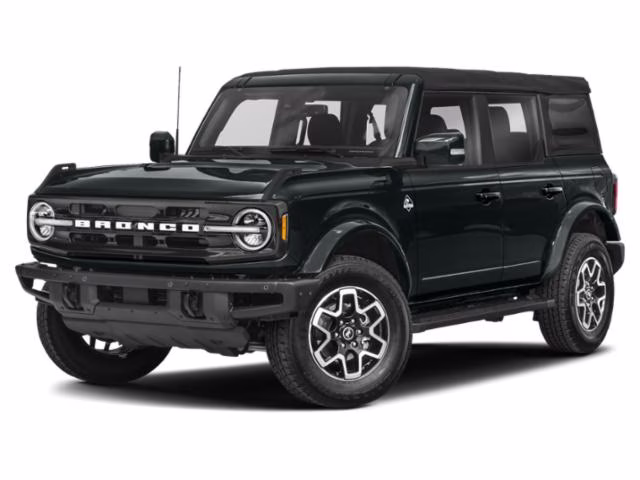 2023 Shadow Black Ford Bronco Outer Banks 4X4 SUV