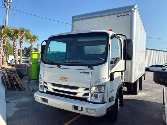 2025 Arc White Chevrolet 4500 HG LCF Gas Base RWD Truck