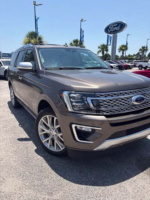 2019 Stone Gray Metallic Ford Expedition Platinum RWD SUV