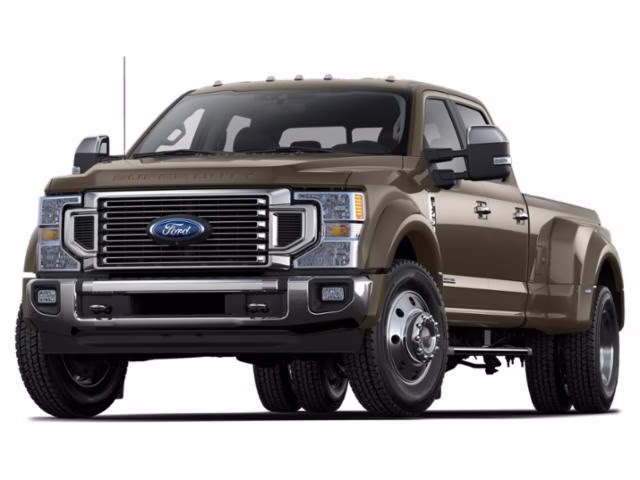 2022 Stone Gray Ford Super Duty F-450 DRW King Ranch DRW 4X4 Truck