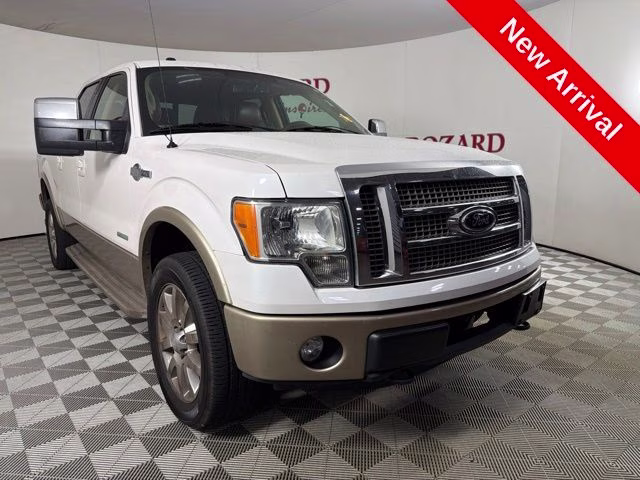 2012 White Ford F-150 4X4 Truck