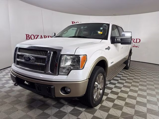 2012 White Ford F-150 4X4 Truck