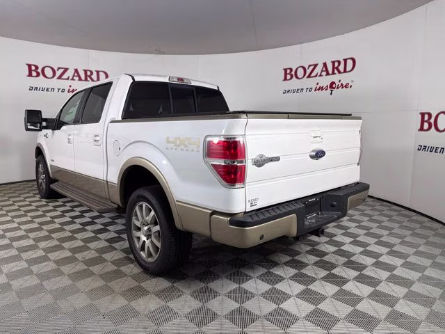2012 White Ford F-150 4X4 Truck