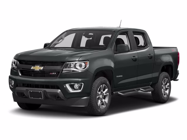2017 Cyber Gray Metallic Chevrolet Colorado Z71 4X4 Truck
