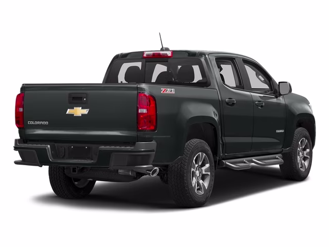 2017 Cyber Gray Metallic Chevrolet Colorado Z71 4X4 Truck