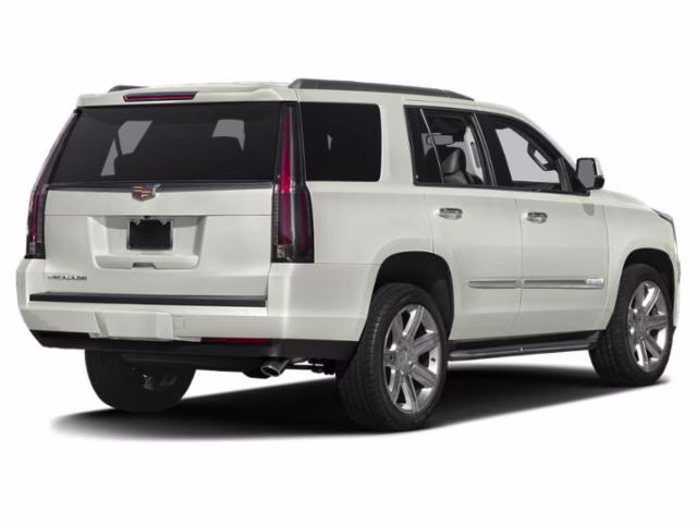 2018 Crystal White Cadillac Escalade Base RWD SUV
