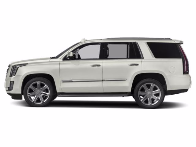 2018 Crystal White Cadillac Escalade Base RWD SUV