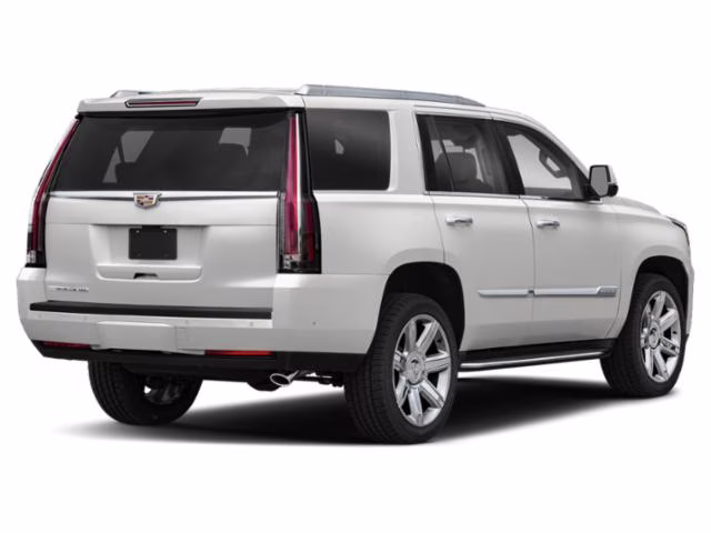 2019 Crystal White Cadillac Escalade Luxury RWD SUV
