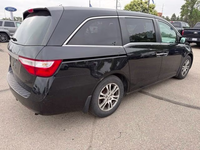2012 Black Honda Odyssey EX-L FWD Van