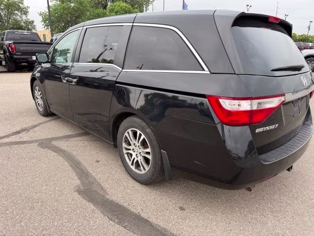 2012 Black Honda Odyssey EX-L FWD Van