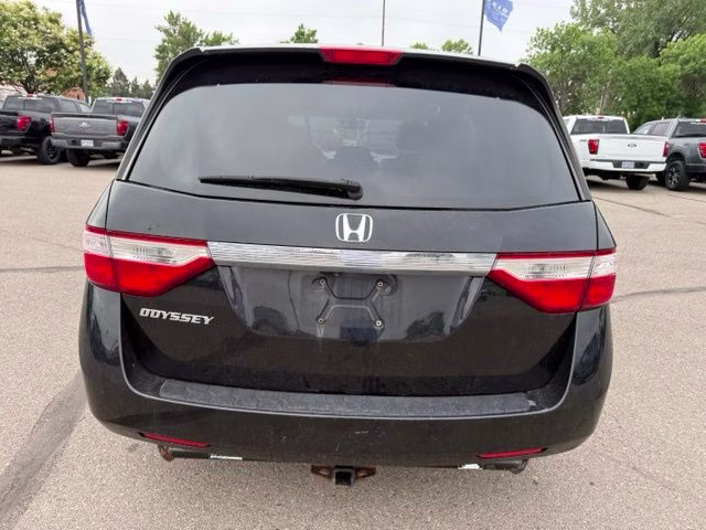 2012 Black Honda Odyssey EX-L FWD Van