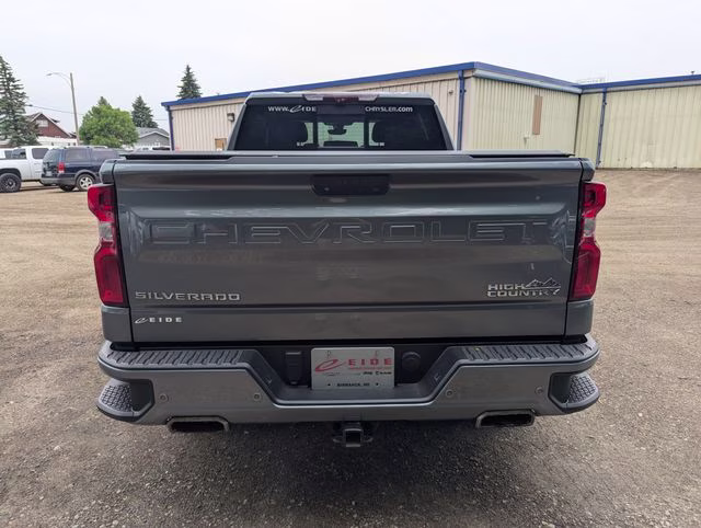 2020 Satin Steel Metallic Chevrolet Silverado 1500 High Country 4X4 Truck
