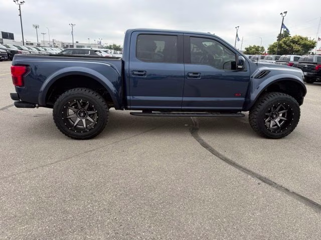 2016 Blue Ford F-150 Lariat 4X4 Truck