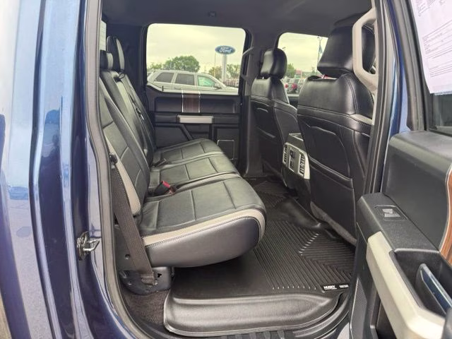 2016 Blue Ford F-150 Lariat 4X4 Truck