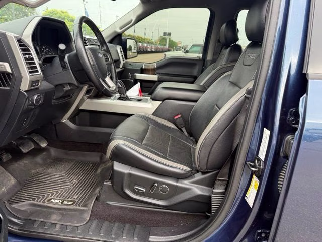 2016 Blue Ford F-150 Lariat 4X4 Truck