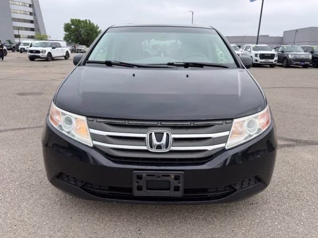2012 Black Honda Odyssey EX-L FWD Van