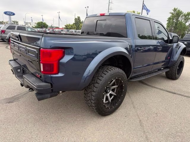 2016 Blue Ford F-150 Lariat 4X4 Truck