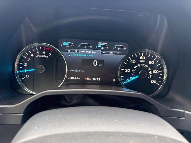 2016 Blue Ford F-150 Lariat 4X4 Truck