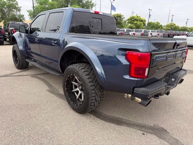 2016 Blue Ford F-150 Lariat 4X4 Truck