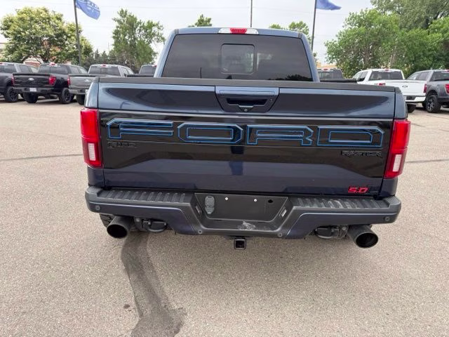 2016 Blue Ford F-150 Lariat 4X4 Truck