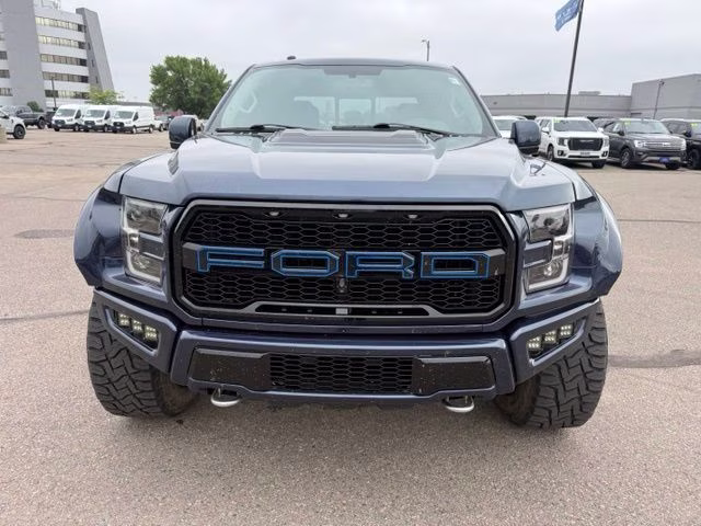 2016 Blue Ford F-150 Lariat 4X4 Truck