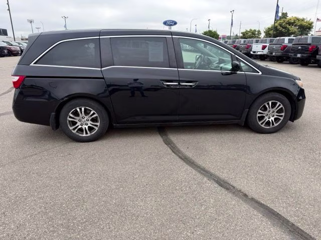 2012 Black Honda Odyssey EX-L FWD Van