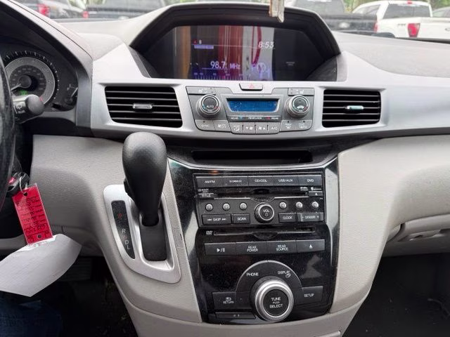 2012 Black Honda Odyssey EX-L FWD Van