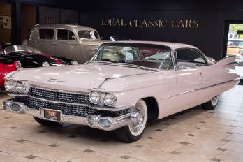 1959 Wood Rose Cadillac Coupe de Ville - Continental Kit, A/C Coupe