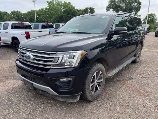 2019 Agate Black Metallic Ford Expedition Max XLT 4X4 SUV