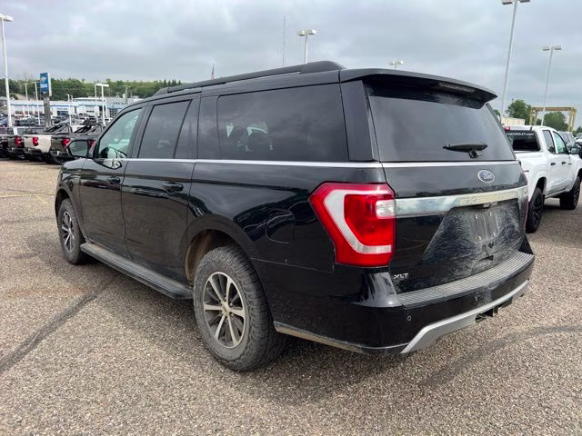 2019 Agate Black Metallic Ford Expedition Max XLT 4X4 SUV