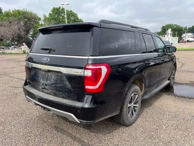 2019 Agate Black Metallic Ford Expedition Max XLT 4X4 SUV