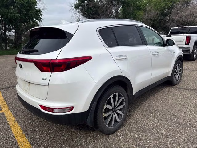 2018 Snow White Pearl Kia Sportage EX AWD SUV