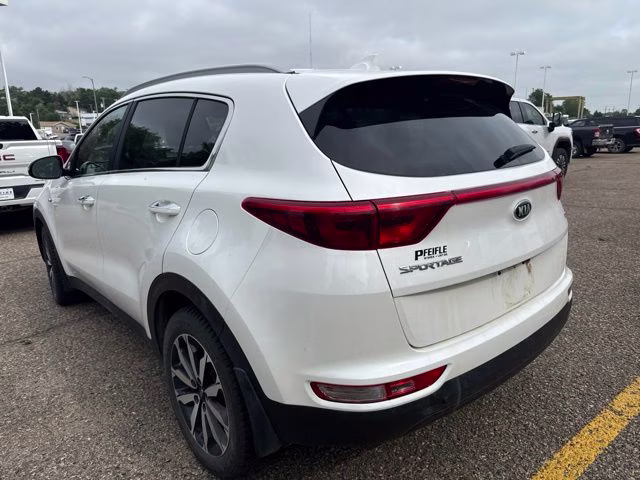 2018 Snow White Pearl Kia Sportage EX AWD SUV