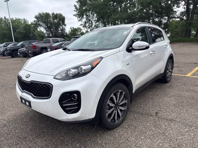 2018 Snow White Pearl Kia Sportage EX AWD SUV