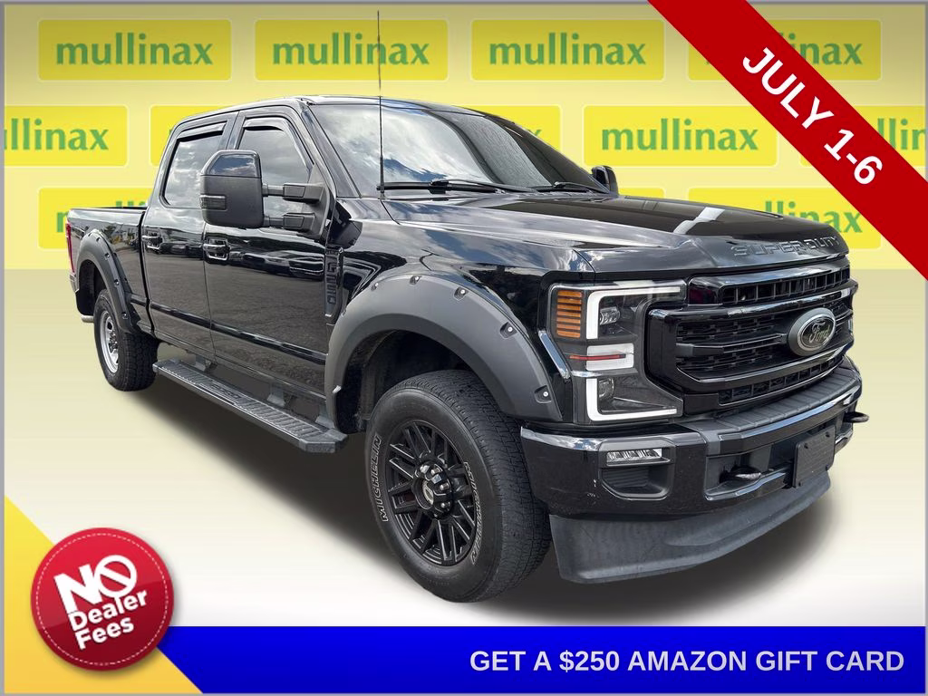2022 Agate Black Metallic Ford Super Duty F-250 SRW Lariat 4X4 Truck