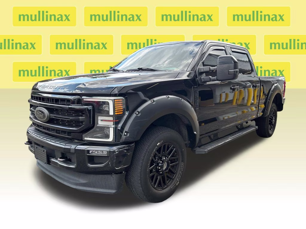2022 Agate Black Metallic Ford Super Duty F-250 SRW Lariat 4X4 Truck