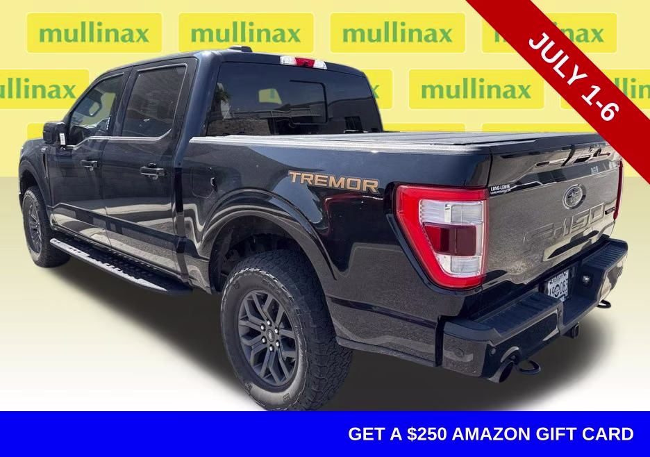 2021 Black Ford F-150 Tremor 4X4 Truck