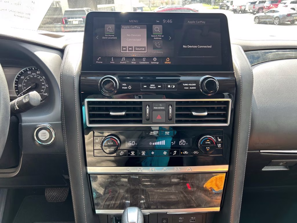 2023 Gun Metallic Nissan Armada Platinum RWD SUV