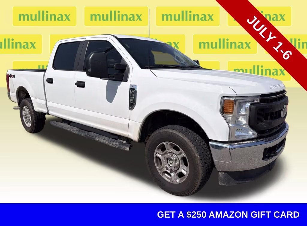 2021 Oxford White Ford Super Duty F-250 SRW XL 4X4 Truck