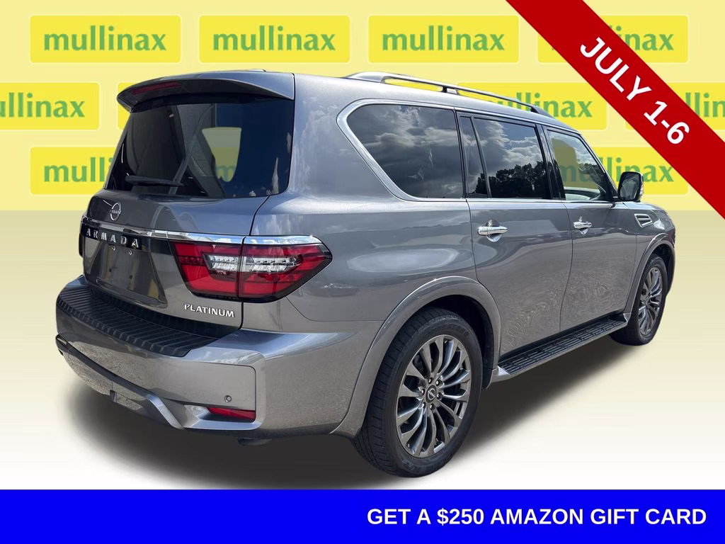 2023 Gun Metallic Nissan Armada Platinum RWD SUV