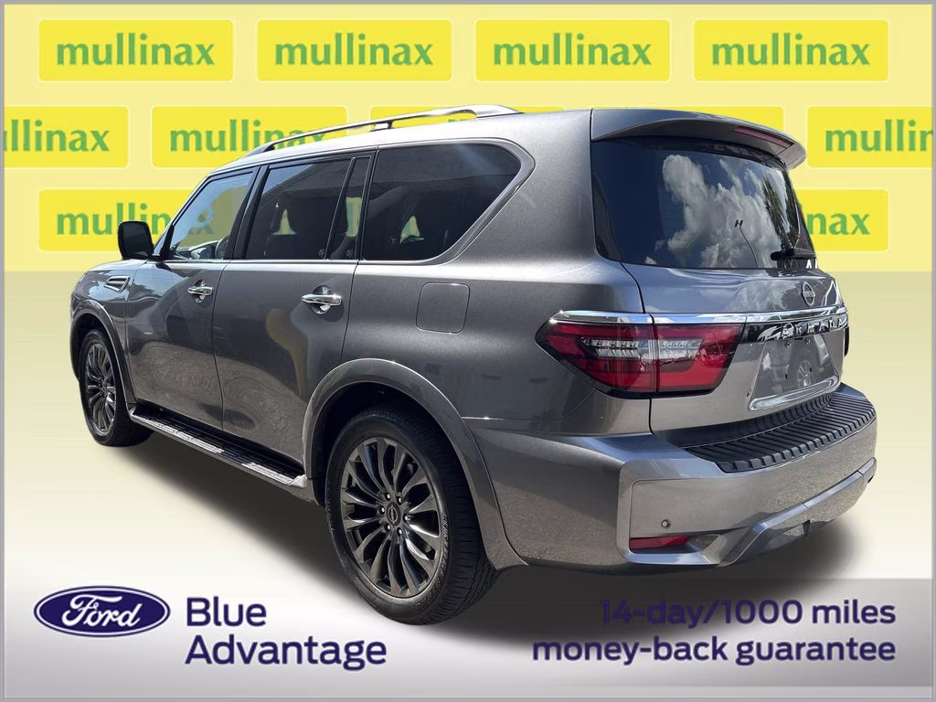 2023 Gun Metallic Nissan Armada Platinum RWD SUV