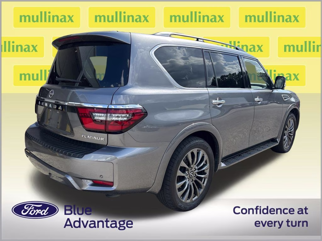 2023 Gun Metallic Nissan Armada Platinum RWD SUV